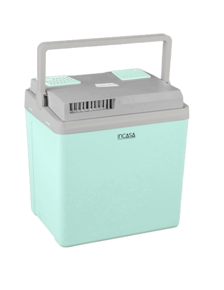 INCASA Glacière thermoélectrique 23L maintient au froid ou au chaud Vert/Bleu