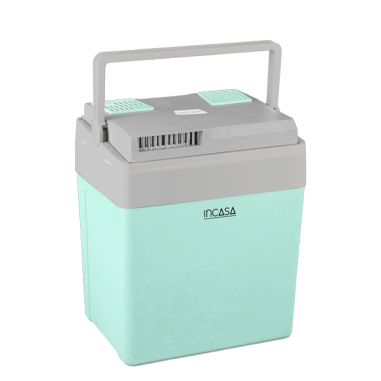 INCASA Glacière thermoélectrique 26L maintient au froid ou au chaud Vert/Bleu