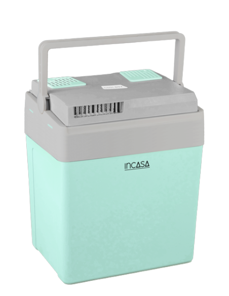 INCASA Glacière thermoélectrique 26L maintient au froid ou au chaud Vert/Bleu