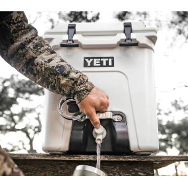 YETI GLACIERE CUBI 22L soit 18 canettes Silo 6G Robuste Isolation par mousse polyuréthane Blanc
