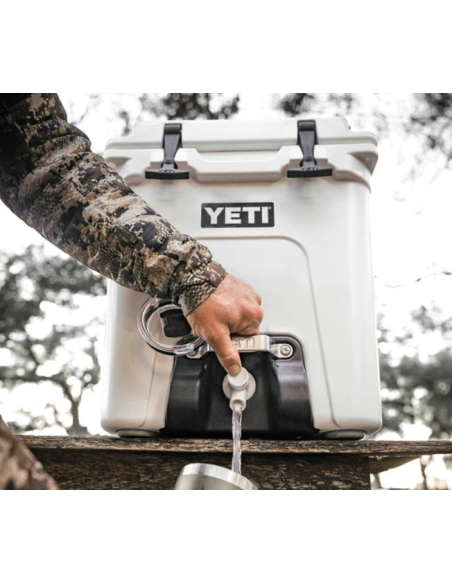 YETI GLACIERE CUBI 22L soit 18 canettes Silo 6G Robuste Isolation par mousse polyuréthane Blanc