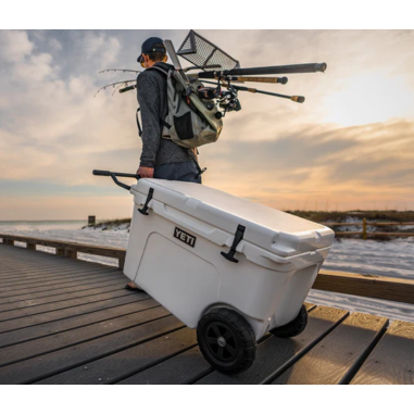 YETI GLACIERE TROLLEY sur roues Tundra Haul 50L soit 45 Canettes Robuste Marron