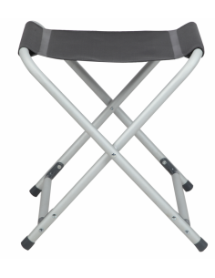 MIDLAND Tabouret Pliant aluminium Poz ultra compact Gris 2