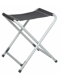 MIDLAND Tabouret Pliant aluminium Poz ultra compact Gris
