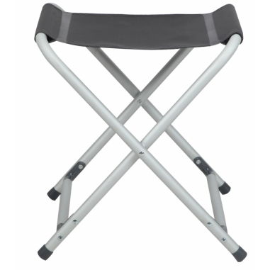 PACK MIDLAND Tabouret Pliant aluminium Poz ultra compact + Plateau Gris