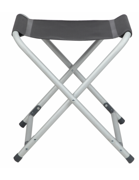 PACK MIDLAND Tabouret Pliant aluminium Poz ultra compact + Plateau Gris