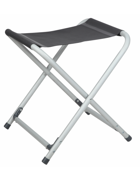PACK MIDLAND Tabouret Pliant aluminium Poz ultra compact + Plateau Gris