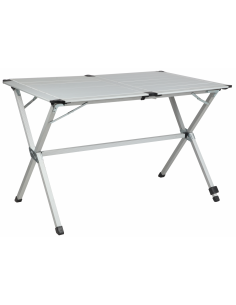 MIDLAND Table pliante Gap Less aluminium 6 personnes Grise 2