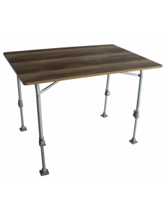 MIDLAND Table Polypropylène Nid d'abeille Robuste et Ultra Légère 2 personnes Camping Car