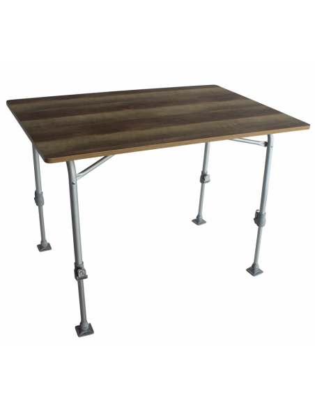 MIDLAND Table Polypropylène Nid d'abeille Robuste et Ultra Légère 2 personnes Camping Car