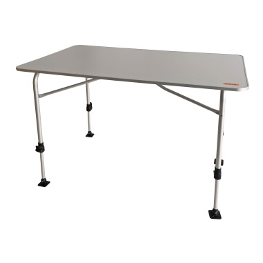 SOPLAIR Table Allégria 4 Personnes Pieds Réglables Camping Car Gris