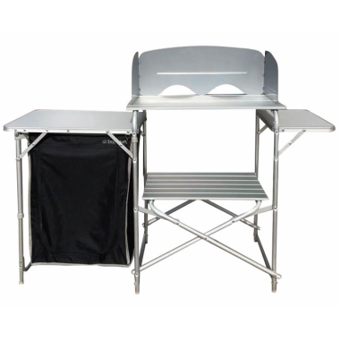 BAYASUN Meuble Cuisine et Rangement 2 étagères Camping Car