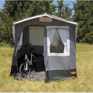 SOPLAIR Abri Extérieur Eldorado 200 x 150 cm Fenêtres avec Moustiquaires Camping