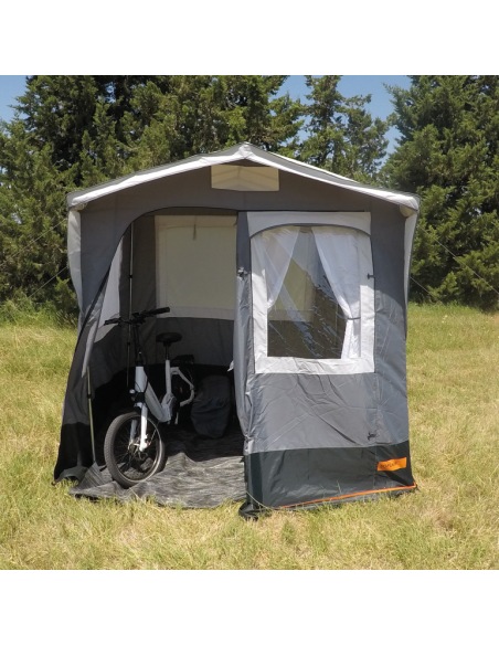 SOPLAIR Abri Extérieur Eldorado 200 x 150 cm Fenêtres avec Moustiquaires Camping