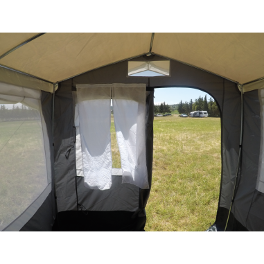 SOPLAIR Abri Extérieur Eldorado 200 x 150 cm Fenêtres avec Moustiquaires Camping