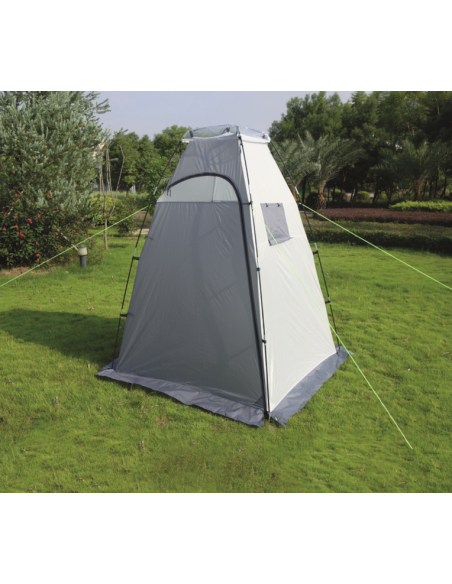 BAYASUN Abri Éxtérieur Elysée Multifonctionnel 140 x 140 cm Fenêtre Porte Zippée Camping