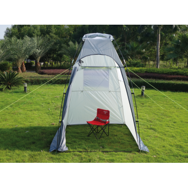 BAYASUN Abri Éxtérieur Elysée Multifonctionnel 140 x 140 cm Fenêtre Porte Zippée Camping