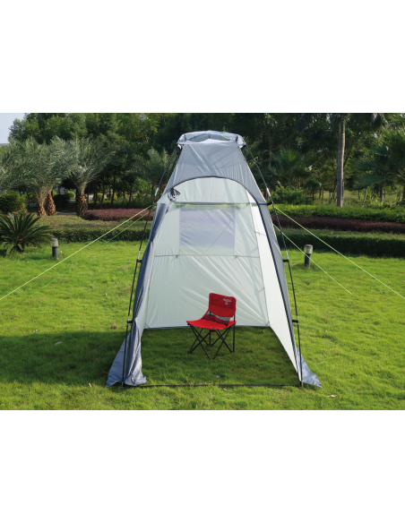 BAYASUN Abri Éxtérieur Elysée Multifonctionnel 140 x 140 cm Fenêtre Porte Zippée Camping