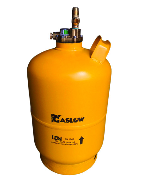 GASLOW Réservoir GPL rechargeable R67 6kg Camping Car