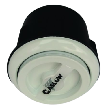 PACK GASLOW Bouteille GPL Rechargeable 11kg + Lyre + Boîte de Transfert Blanc + Adaptateur FR/IT