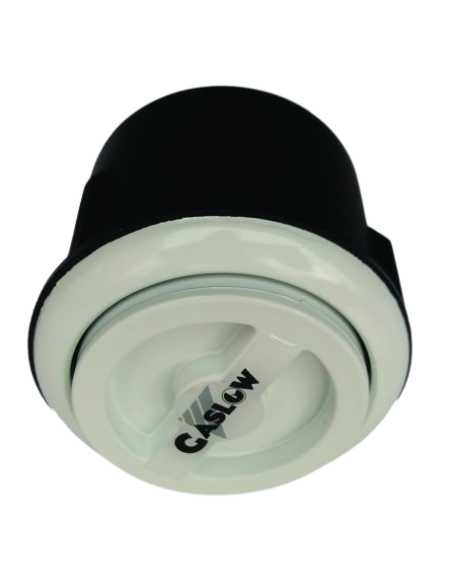 PACK GASLOW Bouteille GPL Rechargeable 11kg + Lyre + Boîte de Transfert Blanc + Adaptateur FR/IT
