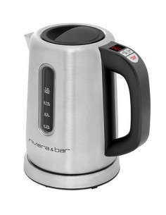 RIVIERA & BAR Bouilloire Inox 1L Température Réglable Maintien au Chaud