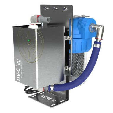 WM AQUATEC Kit Unite UV-C Led 12V Avec Filtre A Charbon