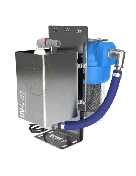 WM AQUATEC Kit Unite UV-C Led 12V Avec Filtre A Charbon