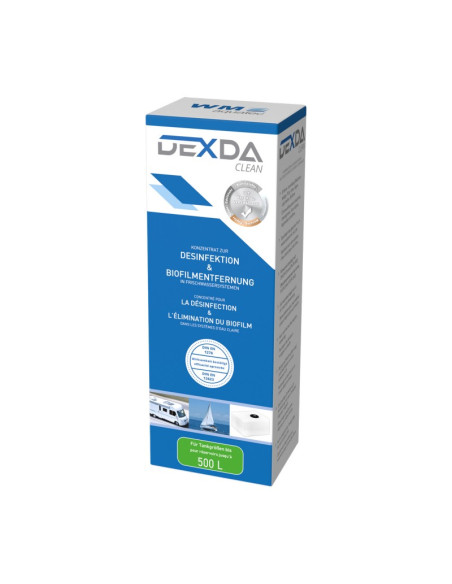 WM AQUATEC Dexda Clean 1000ml Pour Des Réservoirs Jusqu‘à 500L