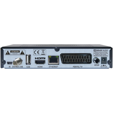OPTEX Récepteur TV Satellite HD enregistreur USB + Carte Fransat
