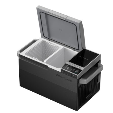 ECOFLOW Glacière Electrique 38L Batterie Additionnelle et Machine à Glaçons Camping
