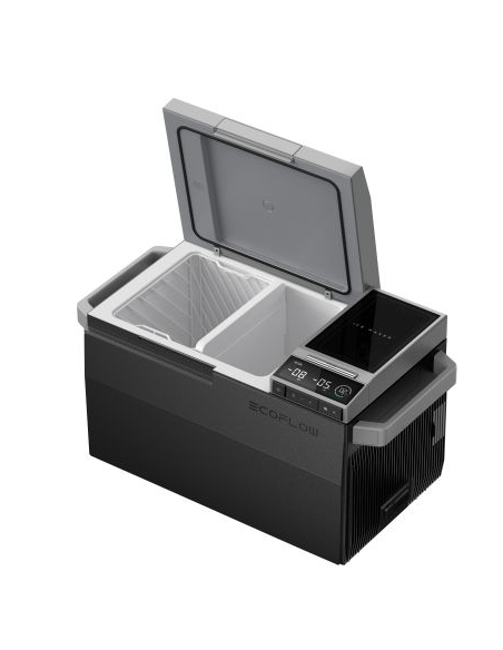 ECOFLOW Glacière Electrique 38L Batterie Additionnelle et Machine à Glaçons Camping