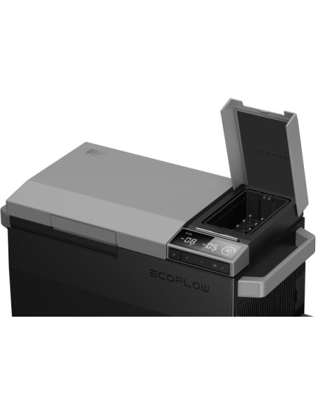 ECOFLOW Glacière Electrique 38L Batterie Additionnelle et Machine à Glaçons Camping