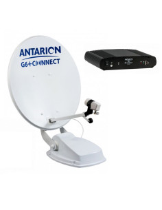 ANTARION Parabole Satellite Automatique connecté 65cm Camping Car