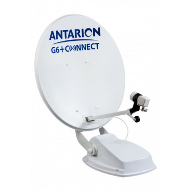 PACK ANTARION Parabole Satellite Automatique connecté 65cm + Positionneur + SIRIUS 3 Récepteur TV Satellite HD + Carte PC7