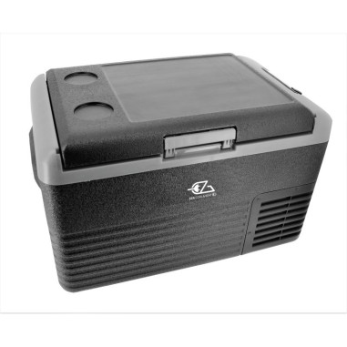 Pack EZA Glacière Compression 40L Camping-Car Bateau Voiture + Adaptateur 12/220 Volts