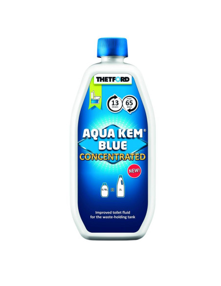 Pack 6 THETFORT Aqua-Kem Concentré Bleu Pour Toilette Portable Camping
