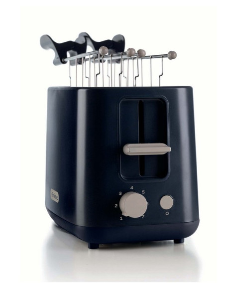 ARIETE Grille-pain 2 Fentes 7 Niveaux de Brunissage Ramasse-miettes Amovible