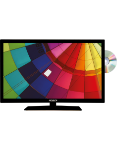 ANTARION TV LED 19" 48cm Téléviseur DVD Intégré Camping Car 12V
