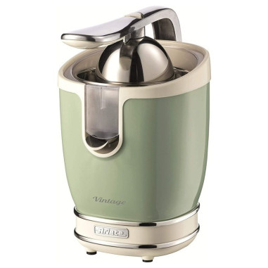 Pack ARIETE Bouilloire 1L sans fil 1630W + Grille-pain 4 Fentes 1600W + Presse-agrumes Electrique 85W Vert Retro