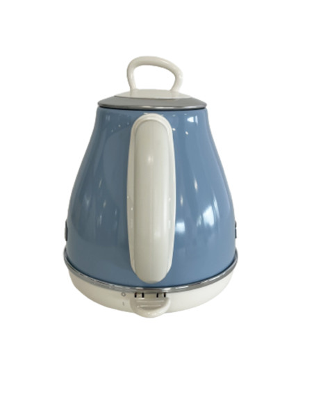 ARIETE Bouilloire Electrique 1L sans fil 1630W bleu Design Vintage Rétro