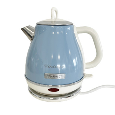 Pack ARIETE Bouilloire électrique 1L + Grille-Pain Acier Bleu Vintage Rétro