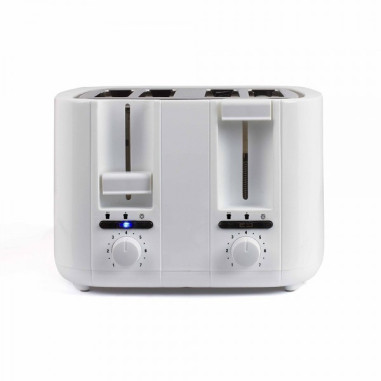 LIVOO Grille-Pain Toaster Blanc 750W 4 Fentes