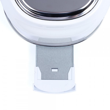 LIVOO Grille-pain 2 Fentes Multifonction 6 Niveaux Rétro Blanc
