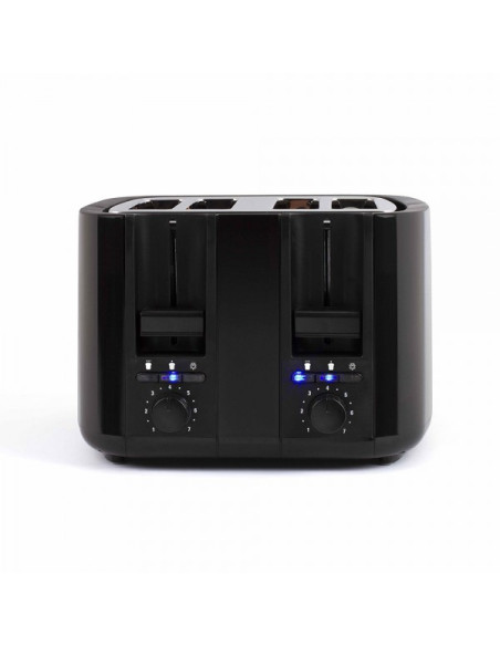 Pack LIVOO Cafetière Filtre 1.5 900W + Grille-Pain4 Fentes 7 Positions Tiroir Ramasse-miettes Noir