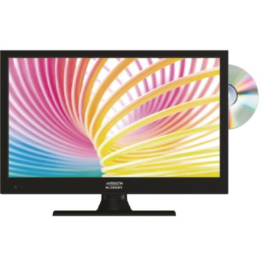 PACK ANTARION TV LED 16" 40cm Télévision HD TNT Support TV Camping car 180° Bras en Aluminium Charge max 15kg