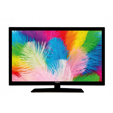 PACK ANTARION TV LED 22" 55cm Full HD 12V Camping-car + Support TV 180° Charge max 15kg