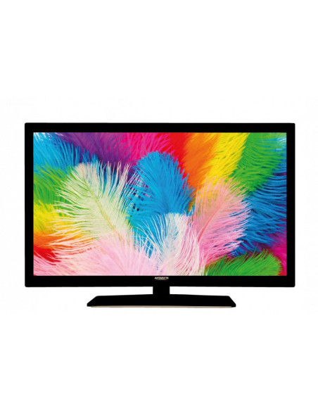 PACK ANTARION TV LED 22" 55cm Full HD 12V Camping-car + Support TV 180° Charge max 15kg