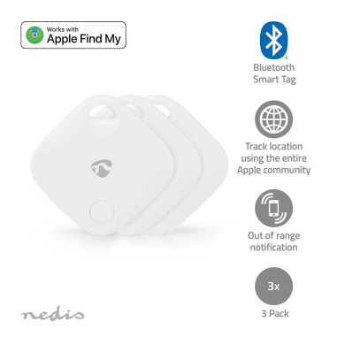 Traceur de Clés  Compatible avec: Apple Find My App  Alimenté par pile