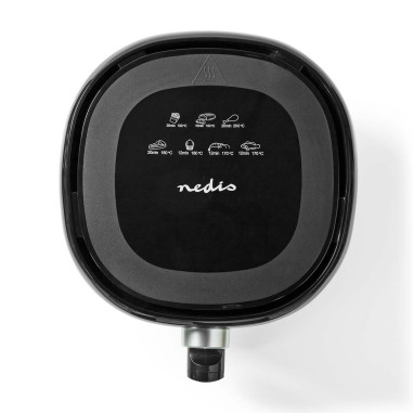 NEDIS Friteuse à air chaud 3l 1500w noir Air Fryer KAAF130BK